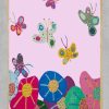 Butterflies Garden-Pink
